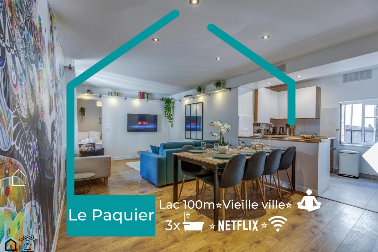 Le Paquier - Mycosyapart, Vieille Ville, Calme, Lac 100M, Netflix Annecy Exterior foto